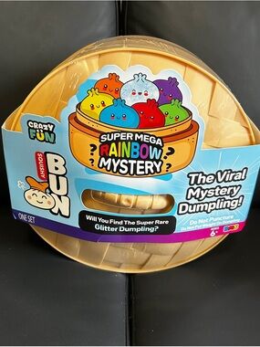 VIRAL Crazy Fun Super Mega Squishy Rainbow Mystery Dumpling NEW